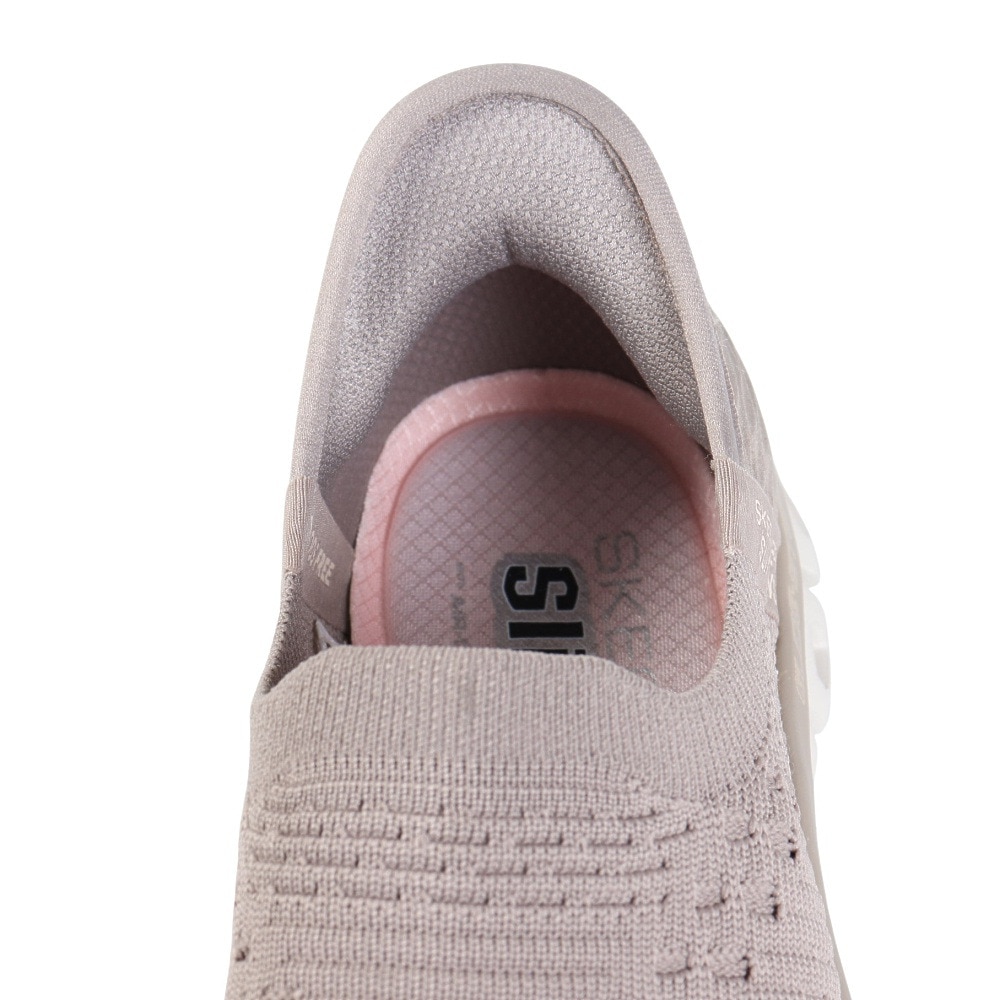 スケッチャーズ（SKECHERS）（レディース）カジュアルシューズ スリップインズ グライド ステップ グレー 104319-TPE スニーカー ハンズフリー 快適