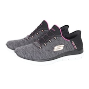 スケッチャーズ（SKECHERS）（レディース）カジュアルシューズ スリップインズ サミッツ ダズリング ヘイズ 149937W-BKMT