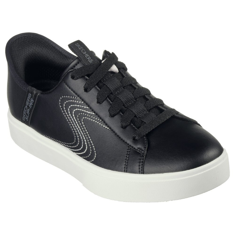 スケッチャーズ（SKECHERS）（レディース）カジュアルシューズ Slip-ins EDEN LX ROYAL STRIDE 185008-BKW