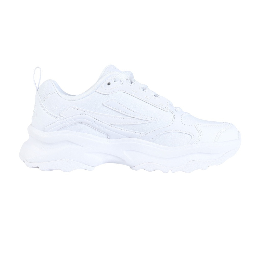 フィラ（FILA）（レディース）厚底カジュアルスニーカー ウッドブロックSTR 1RM02259E100