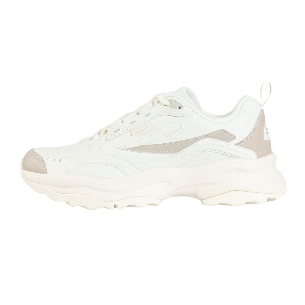 フィラ（FILA）（レディース）厚底カジュアルスニーカー ウッドブロックSTR 1RM02259E924