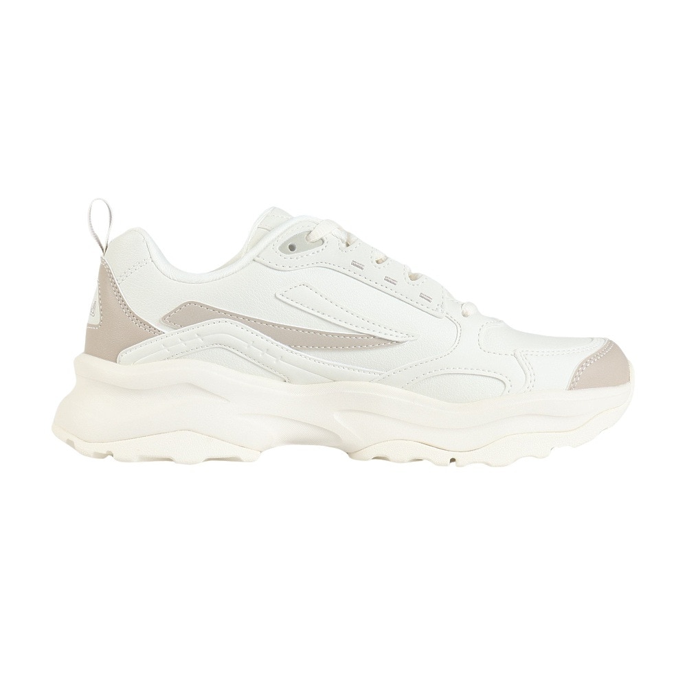 フィラ（FILA）（レディース）厚底カジュアルスニーカー ウッドブロックSTR 1RM02259E924