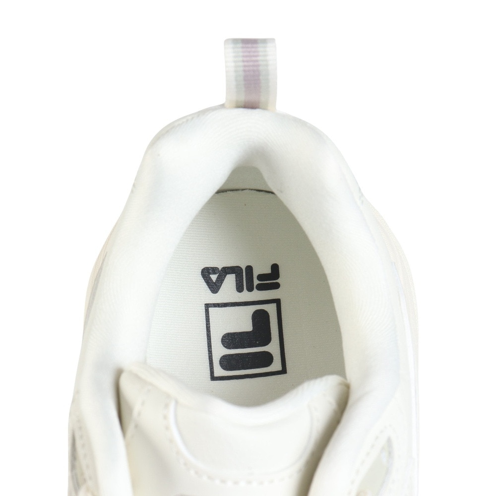 フィラ（FILA）（レディース）厚底カジュアルスニーカー ウッドブロックSTR 1RM02259E924