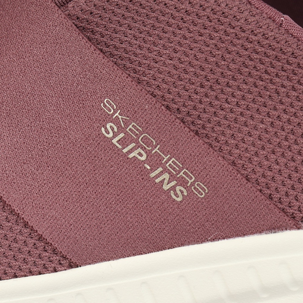 スケッチャーズ（SKECHERS）（レディース）カジュアルシューズ スリップインズボブススクワッドカオス ライラック 117505W-MVE スニーカー 屈曲性 快適