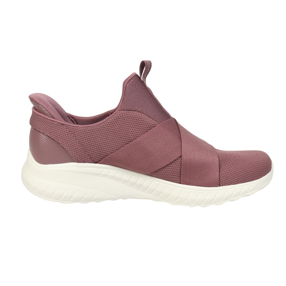 スケッチャーズ（SKECHERS）（レディース）カジュアルシューズ スリップインズボブススクワッドカオス ライラック 117505W-MVE スニーカー 屈曲性 快適