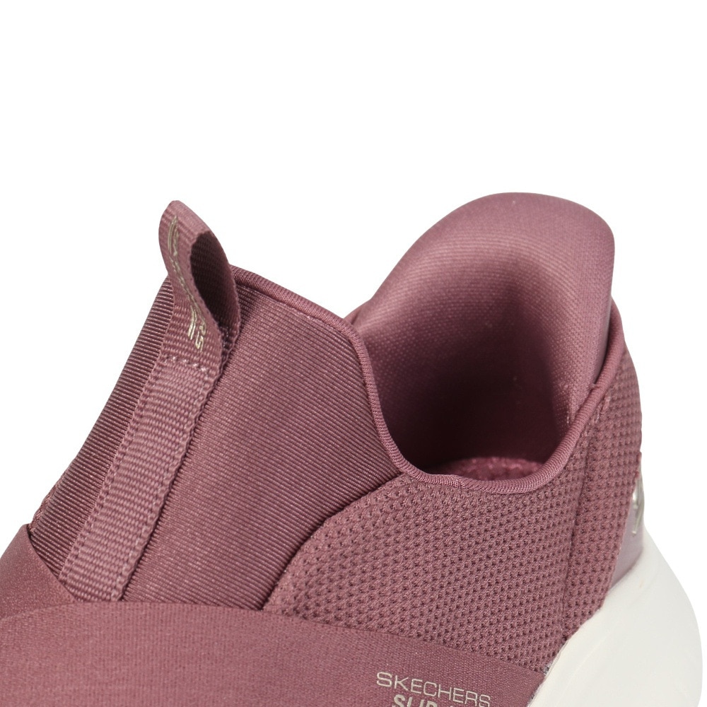 スケッチャーズ（SKECHERS）（レディース）カジュアルシューズ スリップインズボブススクワッドカオス ライラック 117505W-MVE スニーカー 屈曲性 快適
