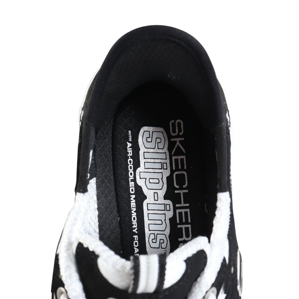 スケッチャーズ（SKECHERS）（レディース）カジュアルシューズ スリップインズ ディーライツ ニュー クラシック ブラック 150030-BKW スニーカー ハンズフリー
