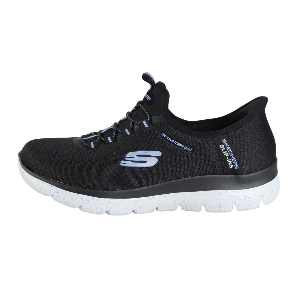 スケッチャーズ（SKECHERS）（レディース）カジュアルシューズ スリップインズ サミッツ ベスト チョイス ブラック 150199W-BKLB スニーカー ハンズフリー