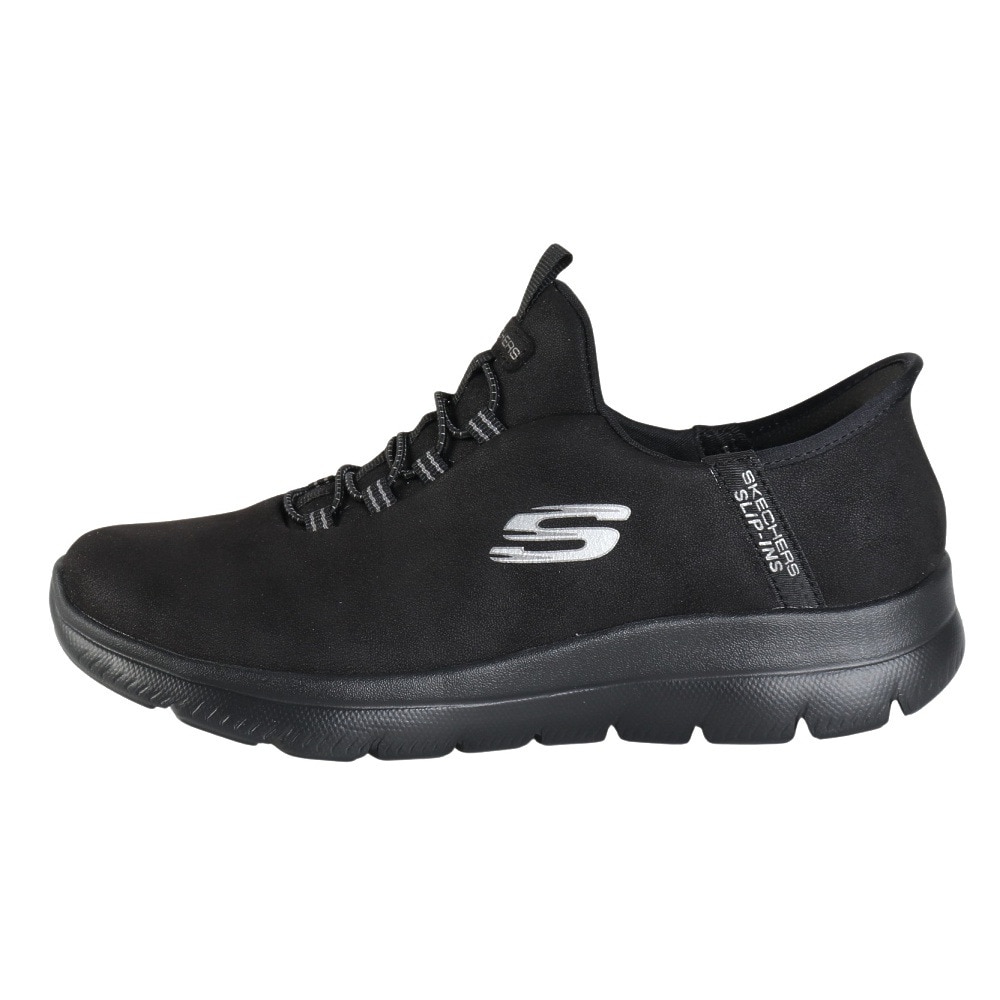 スケッチャーズ（SKECHERS）（レディース）カジュアルシューズ スリップインズ サミッツアンノウントレイル ブラック 150254W-BBK スニーカー ハンズフリー