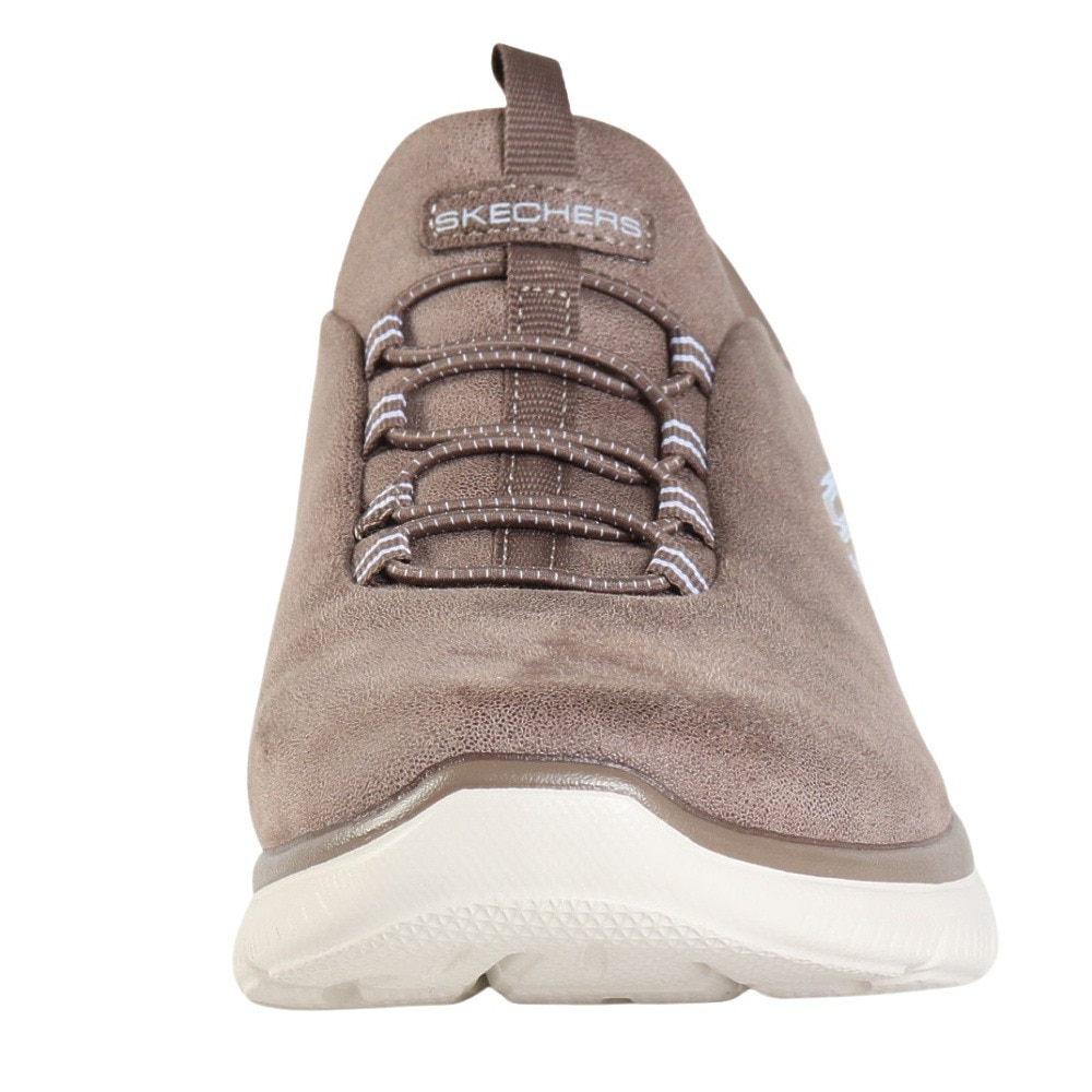 スケッチャーズ（SKECHERS）（レディース）カジュアルシューズ スリップインズサミッツアンノウントレイル ブラウン 150254W-BRN スニーカー ハンズフリー