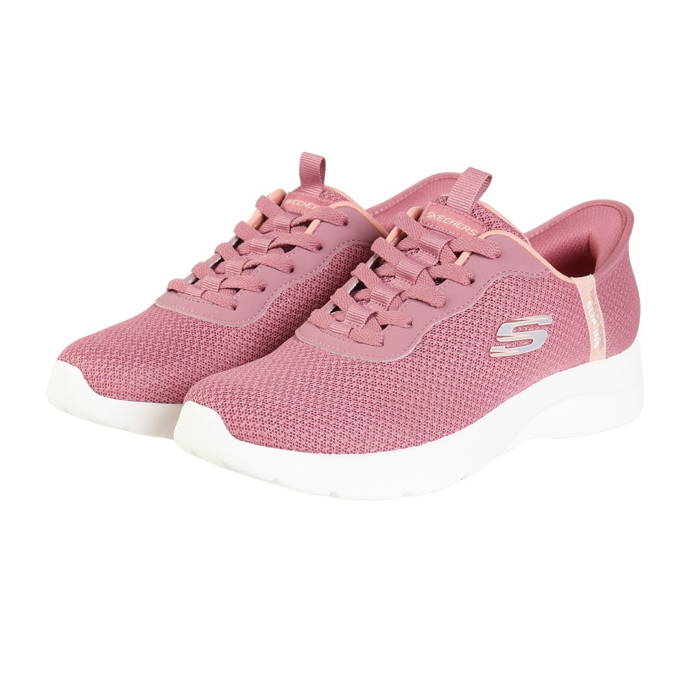 スケッチャーズ（SKECHERS）（レディース）カジュアルシューズ SI-DYNAMIGHT 2.0-DA ピンク 150480-MVMT スニーカー スポーツシューズ ハンズフリー