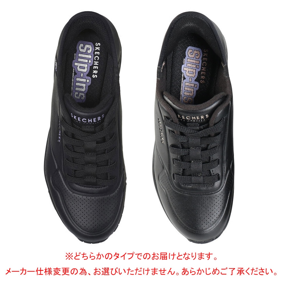 スケッチャーズ（SKECHERS）（レディース）カジュアルシューズ スリップインズ ウノ イージー エア 177112-BBK