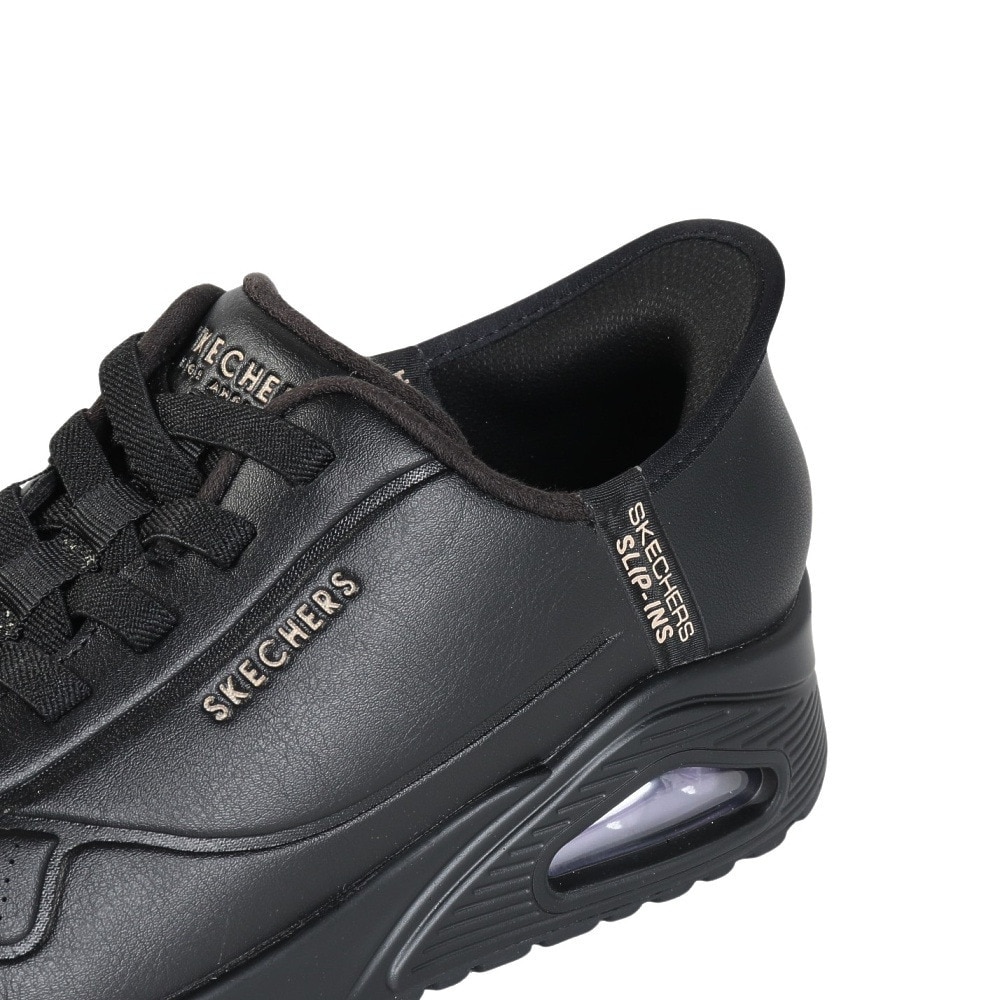 スケッチャーズ（SKECHERS）（レディース）カジュアルシューズ スリップインズ ウノ イージー エア 177112-BBK