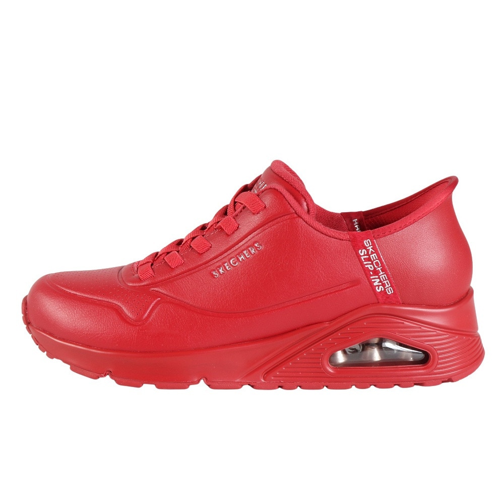スケッチャーズ（SKECHERS）（レディース）カジュアルシューズ SI-UNO-EASY AIR 177112-RED