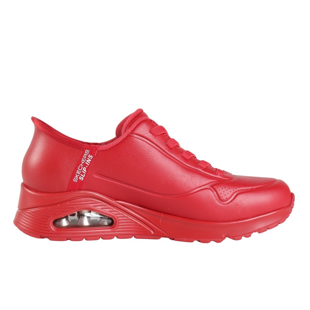 スケッチャーズ（SKECHERS）（レディース）カジュアルシューズ SI-UNO-EASY AIR 177112-RED