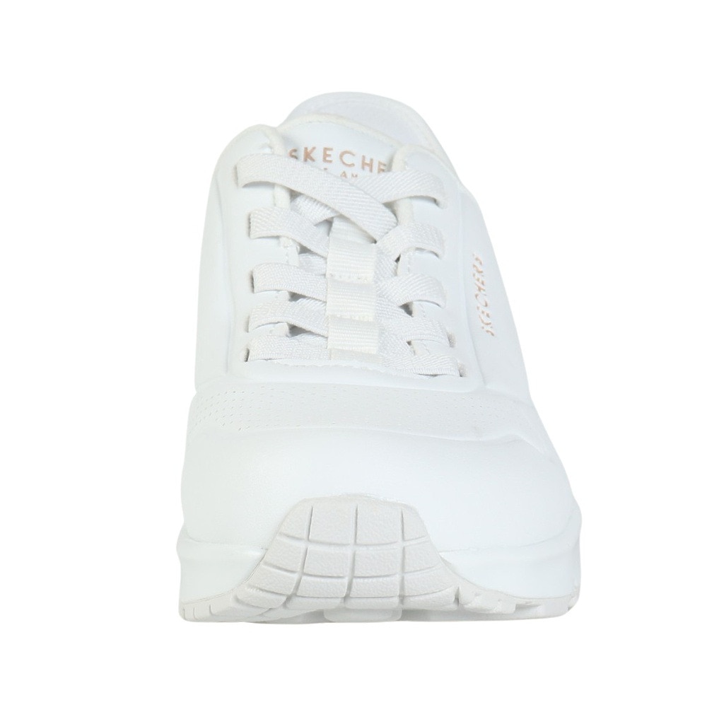 スケッチャーズ（SKECHERS）（レディース）カジュアルシューズ スリップインズ ウノ イージー エア 177112-WHT