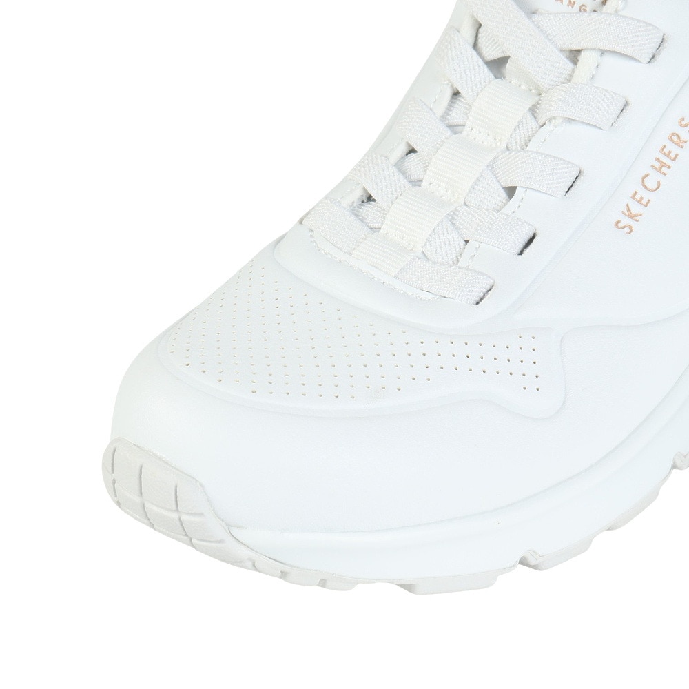 スケッチャーズ（SKECHERS）（レディース）カジュアルシューズ スリップインズ ウノ イージー エア 177112-WHT