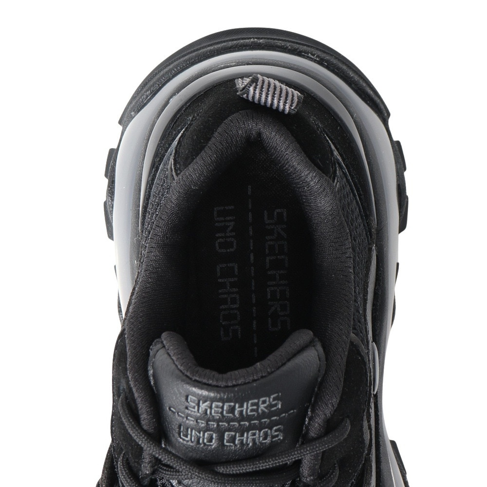 スケッチャーズ（SKECHERS）（レディース）カジュアルシューズ UNO CHAOS 177935-BBK