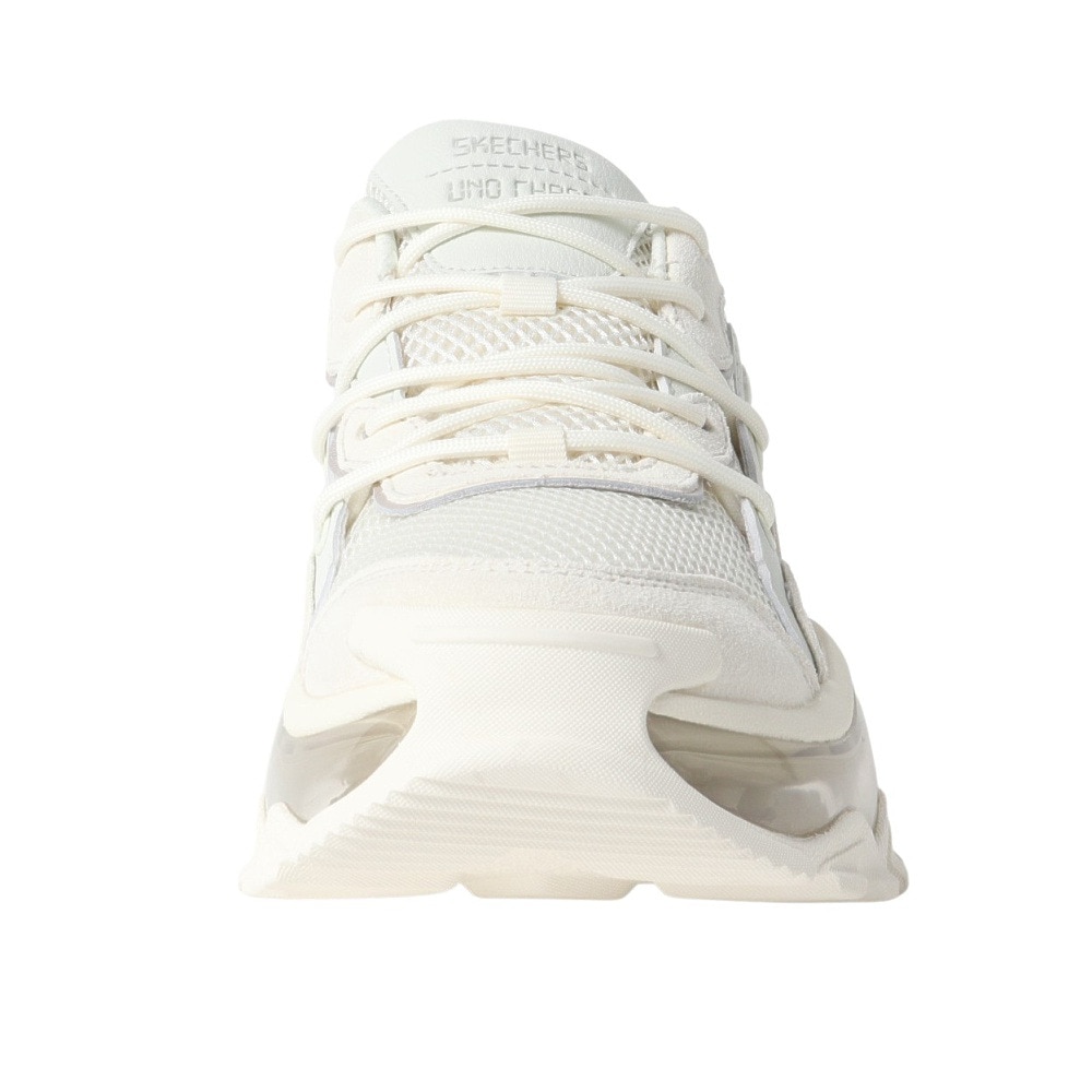 スケッチャーズ（SKECHERS）（レディース）カジュアルシューズ UNO CHAOS 177935-WHT
