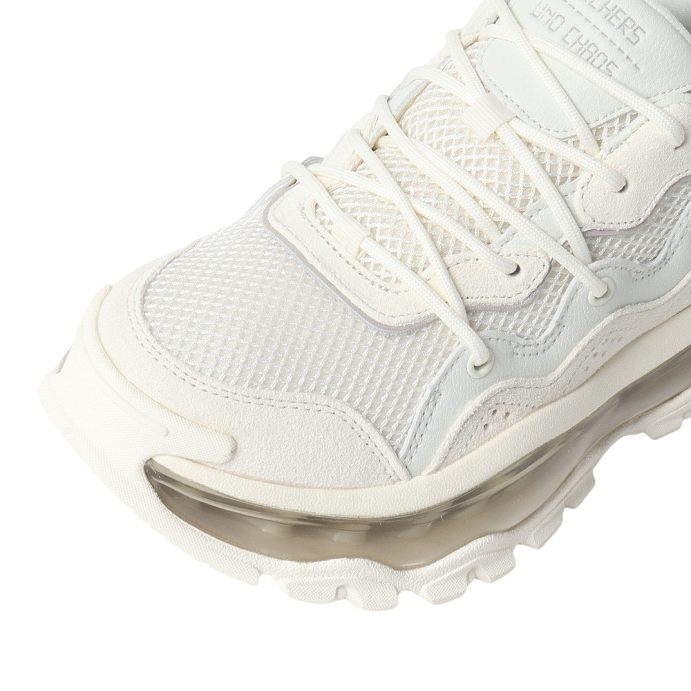 スケッチャーズ（SKECHERS）（レディース）カジュアルシューズ UNO CHAOS 177935-WHT