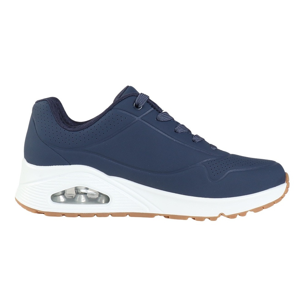 スケッチャーズ（SKECHERS）（レディース）カジュアルシューズ UNO-STAND ON AIR ネイビー 73690-NVY スニーカー スポーツシューズ 靴
