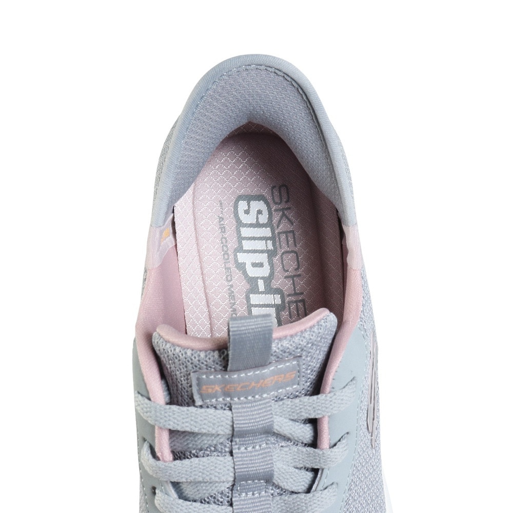 スケッチャーズ（SKECHERS）（レディース）カジュアルシューズ スリップインズ ダイナマイト 2.0 デイリー アドベンチャー 150480-GYLV