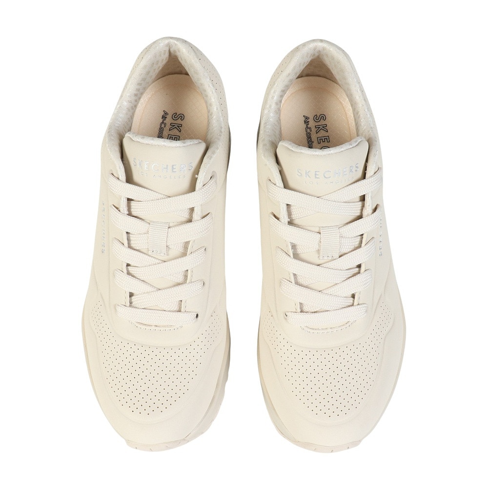 スケッチャーズ（SKECHERS）（レディース）カジュアルシューズ ウノ スタンド オン エア 73690-OWHT