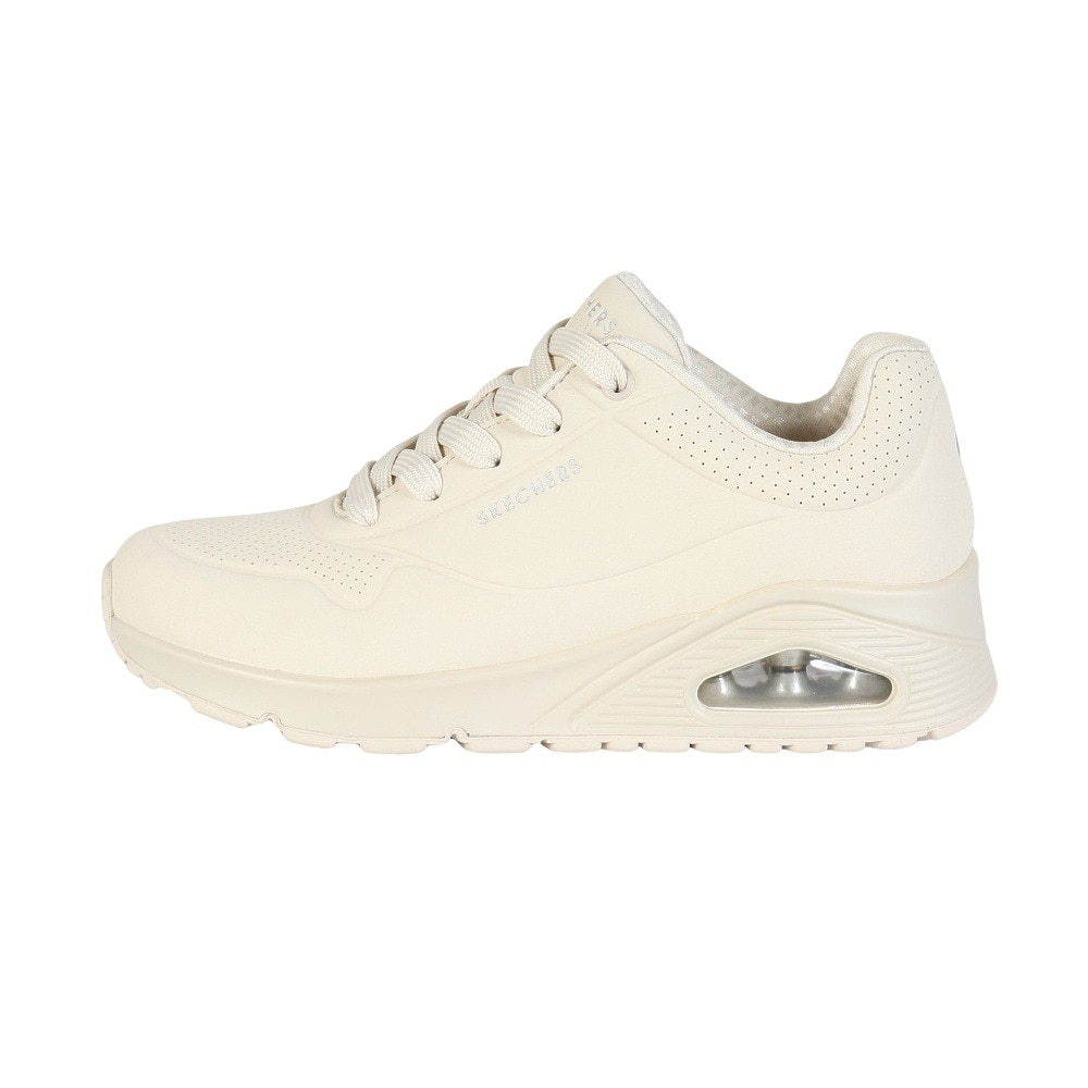 スケッチャーズ（SKECHERS）（レディース）カジュアルシューズ ウノ スタンド オン エア 73690-OWHT