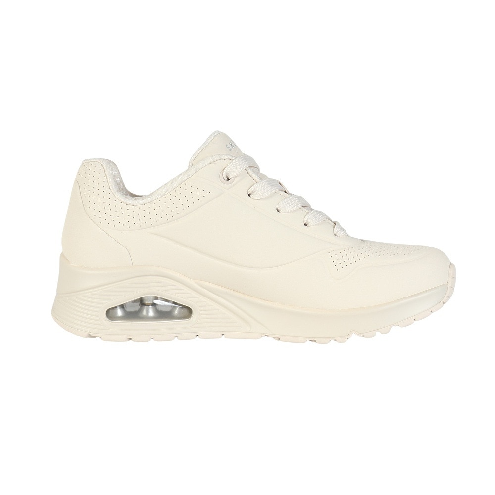 スケッチャーズ（SKECHERS）（レディース）カジュアルシューズ ウノ スタンド オン エア 73690-OWHT