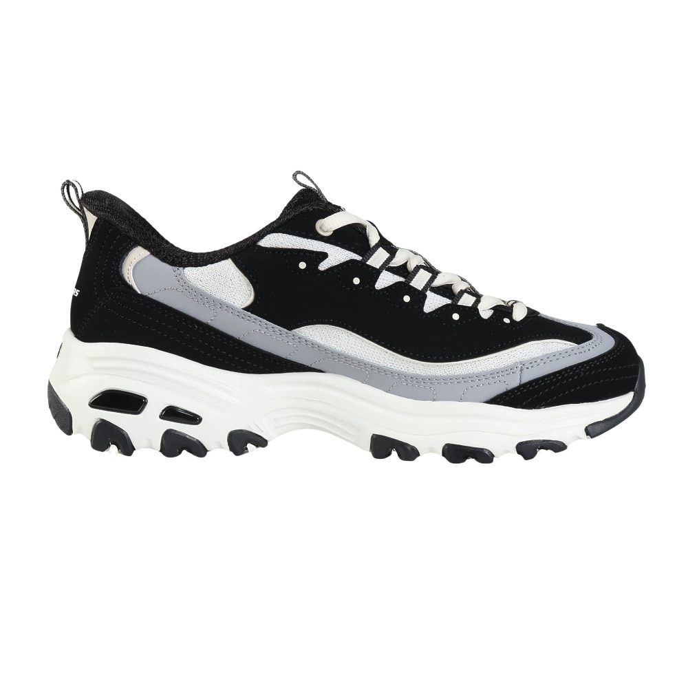 スケッチャーズ（SKECHERS）（レディース）カジュアルシューズ スリップインズ ディーライツ スムース ノスタルジア ブラック 150537-BKNT スニーカー 快適