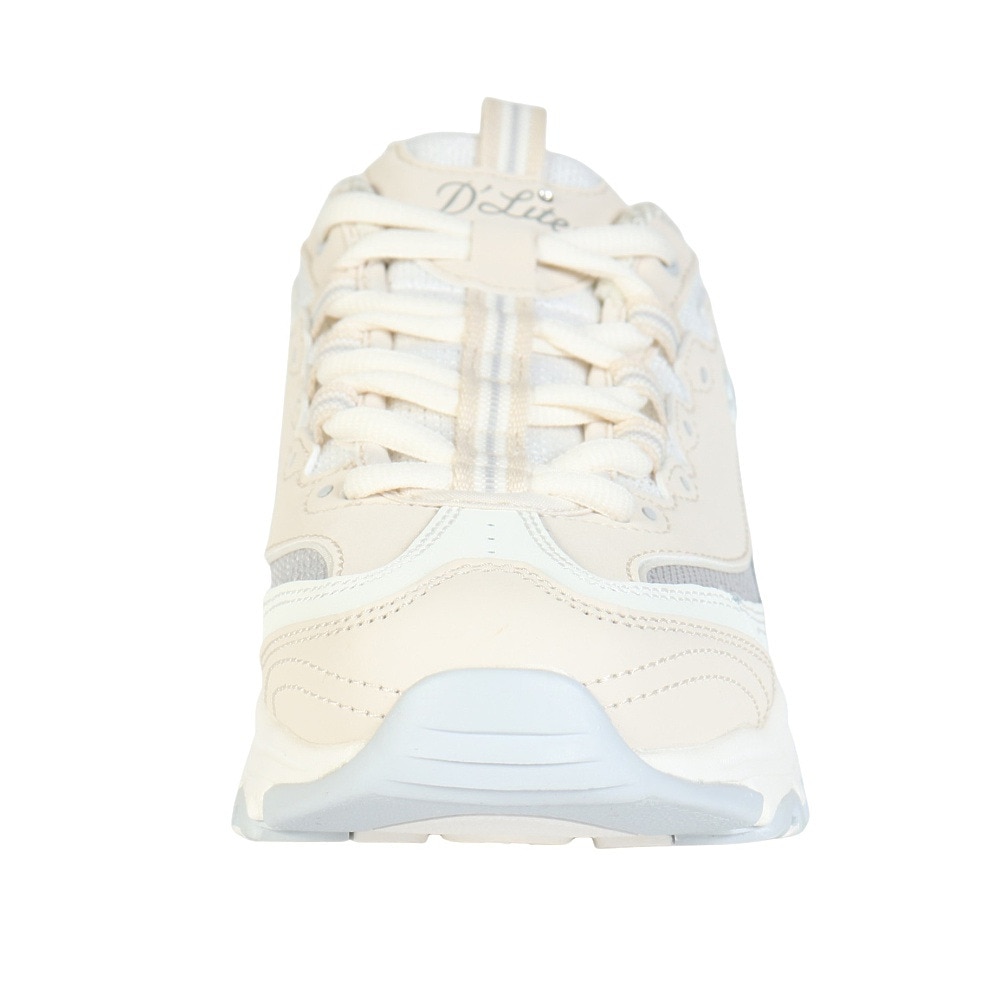 スケッチャーズ（SKECHERS）（レディース）カジュアルシューズ スリップインズ ディーライツ スムース ノスタルジア ライトグレー 150537-NTGY スニーカー 