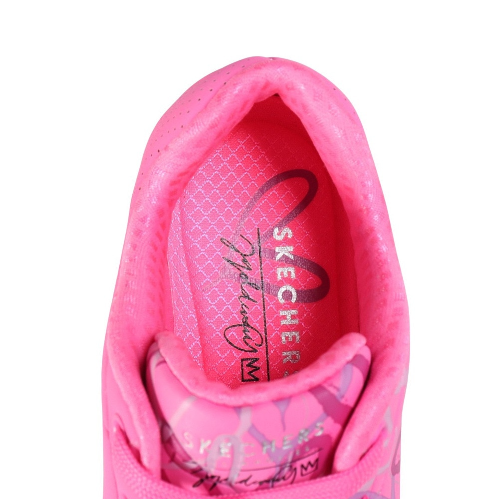 スケッチャーズ（SKECHERS）（レディース）カジュアルシューズ ウノ スプレッド ザ ラブ 155507-HTPK