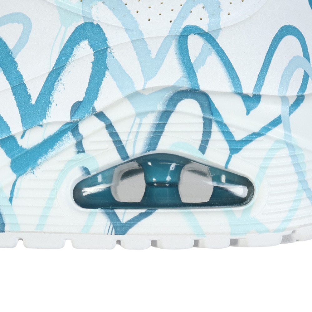 スケッチャーズ（SKECHERS）（レディース）カジュアルシューズ ウノ スプレッド ザ ラブ 155507-WBL