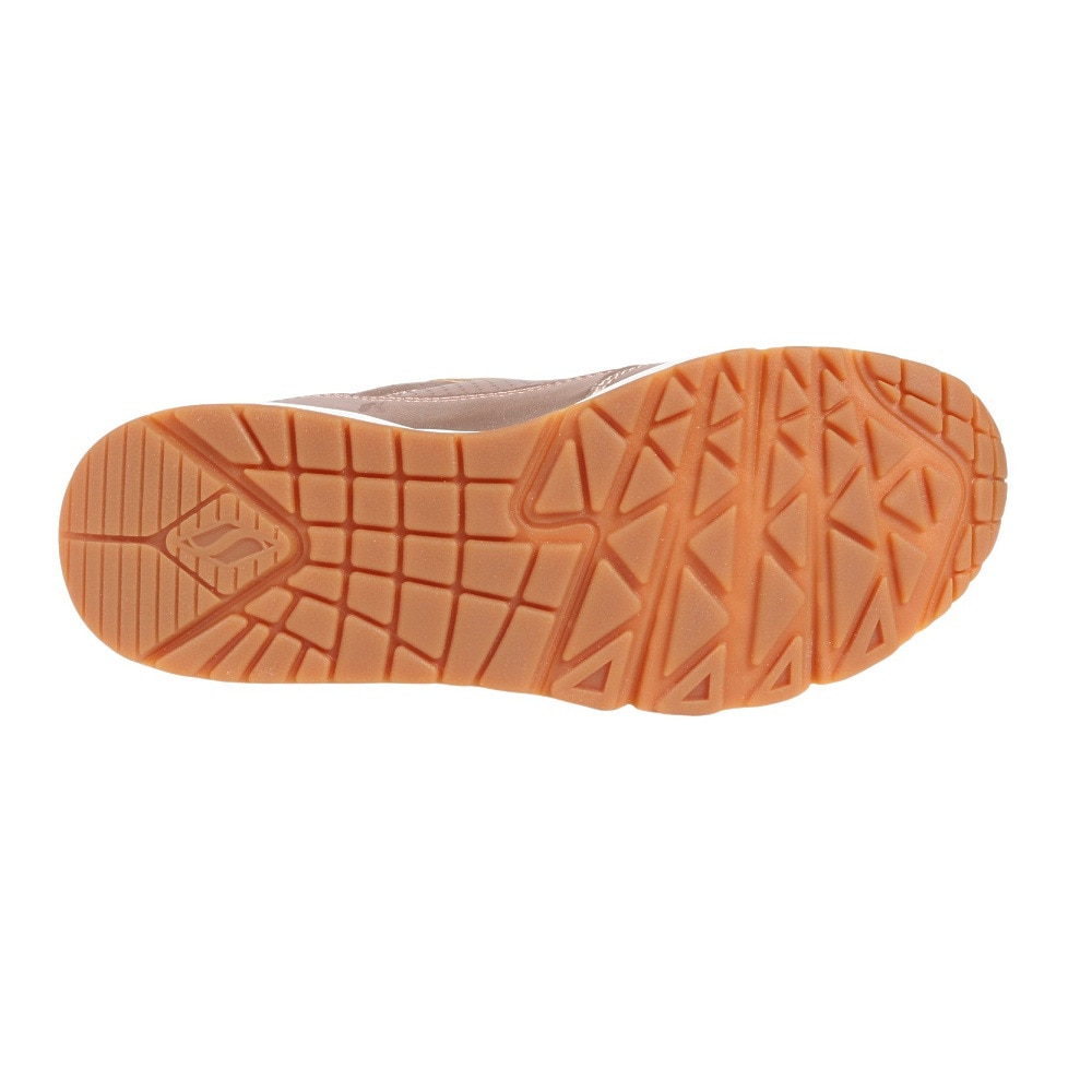 スケッチャーズ（SKECHERS）（レディース）カジュアルシューズ ウノ メタリックス 177109-RSGD