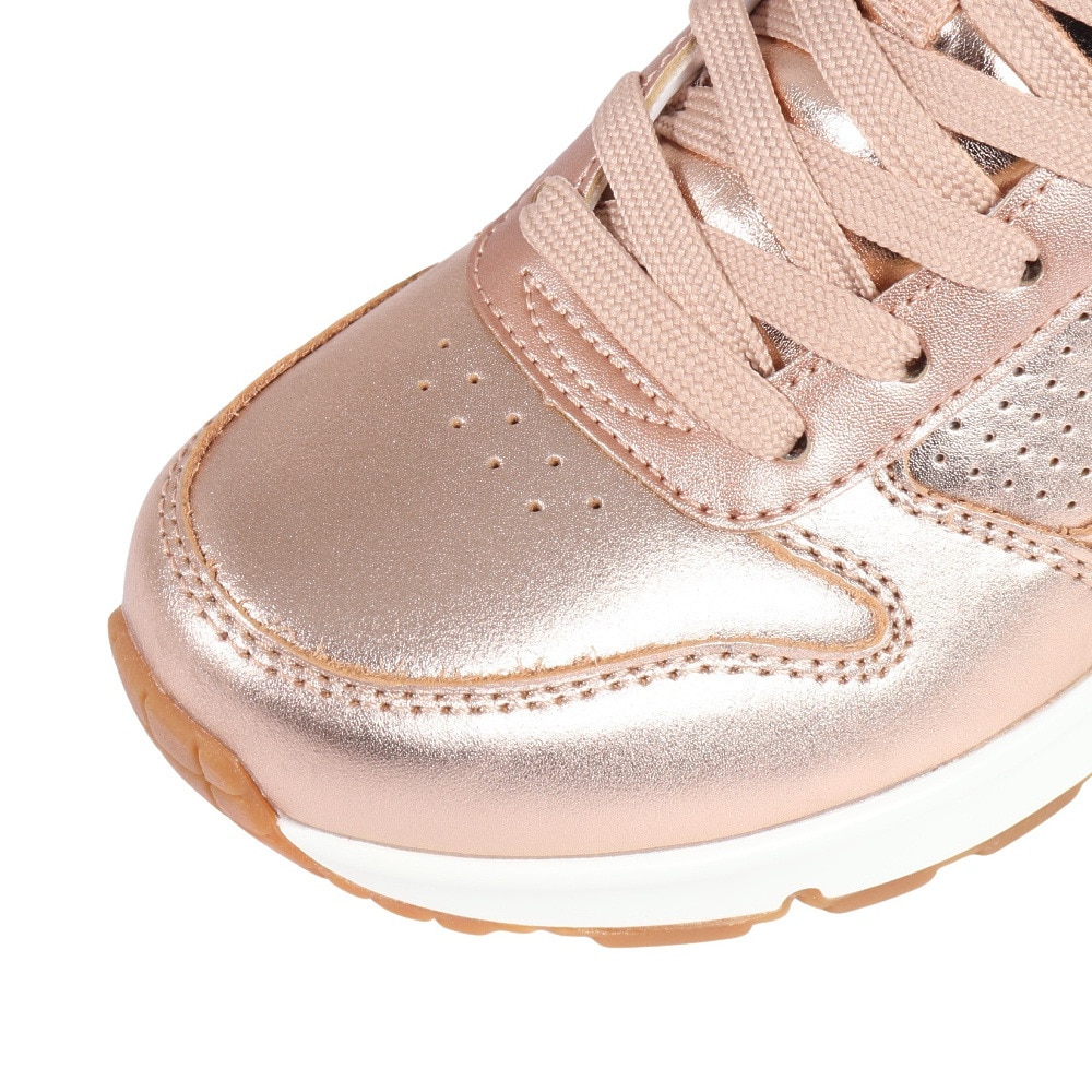 スケッチャーズ（SKECHERS）（レディース）カジュアルシューズ ウノ メタリックス 177109-RSGD