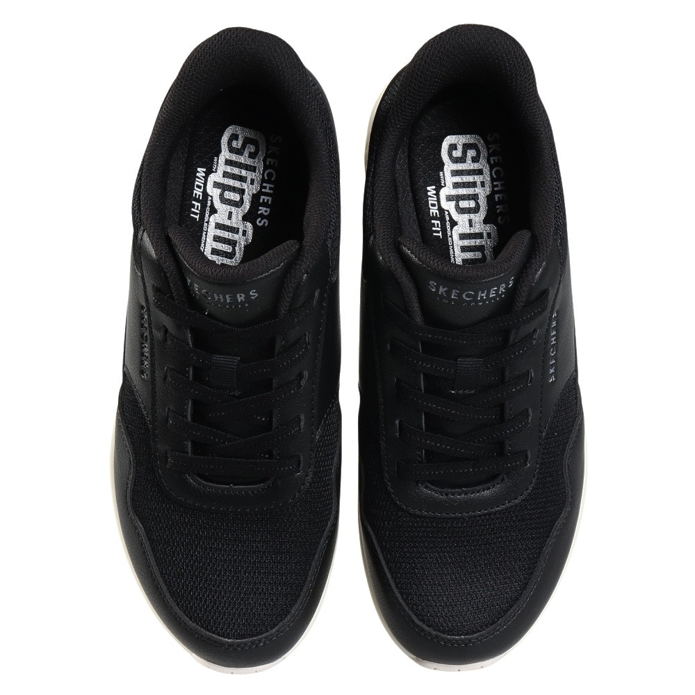 スケッチャーズ（SKECHERS）（レディース）カジュアルシューズ スリップインズ ウノ バンクシア 177117W-BLK