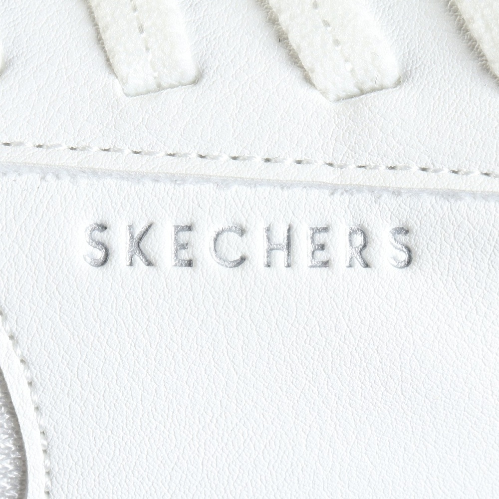 スケッチャーズ（SKECHERS）（レディース）カジュアルシューズ スリップインズ ウノ バンクシア 177117W-WHT