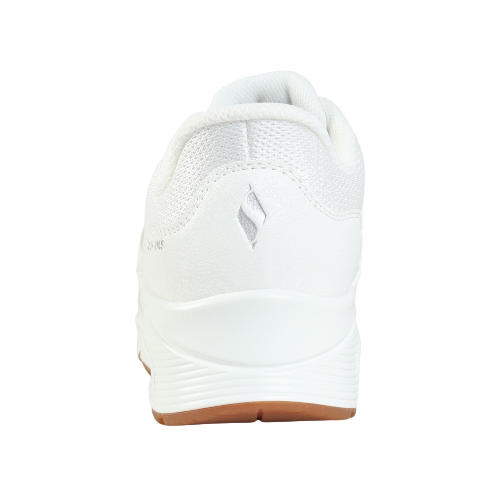 スケッチャーズ（SKECHERS）（レディース）カジュアルシューズ スリップインズ ウノ バンクシア 177117W-WHT