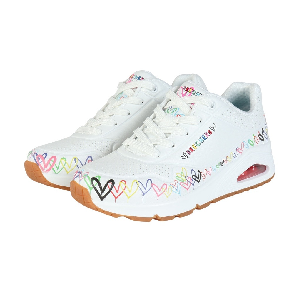 スケッチャーズ（SKECHERS）（レディース）カジュアルシューズ ウノ LOVE ALL AROUND 177917-WMLT