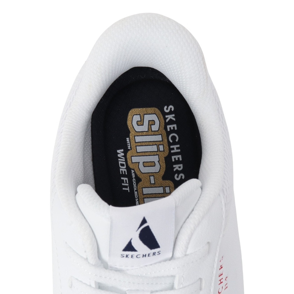 スケッチャーズ（SKECHERS）（レディース）カジュアルシューズ スリップインズ ウノ ワガラ プロスペリティ 177903W-WHT