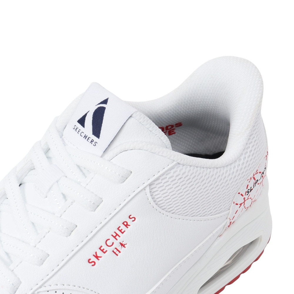 スケッチャーズ（SKECHERS）（レディース）カジュアルシューズ スリップインズ ウノ ワガラ プロスペリティ 177903W-WHT