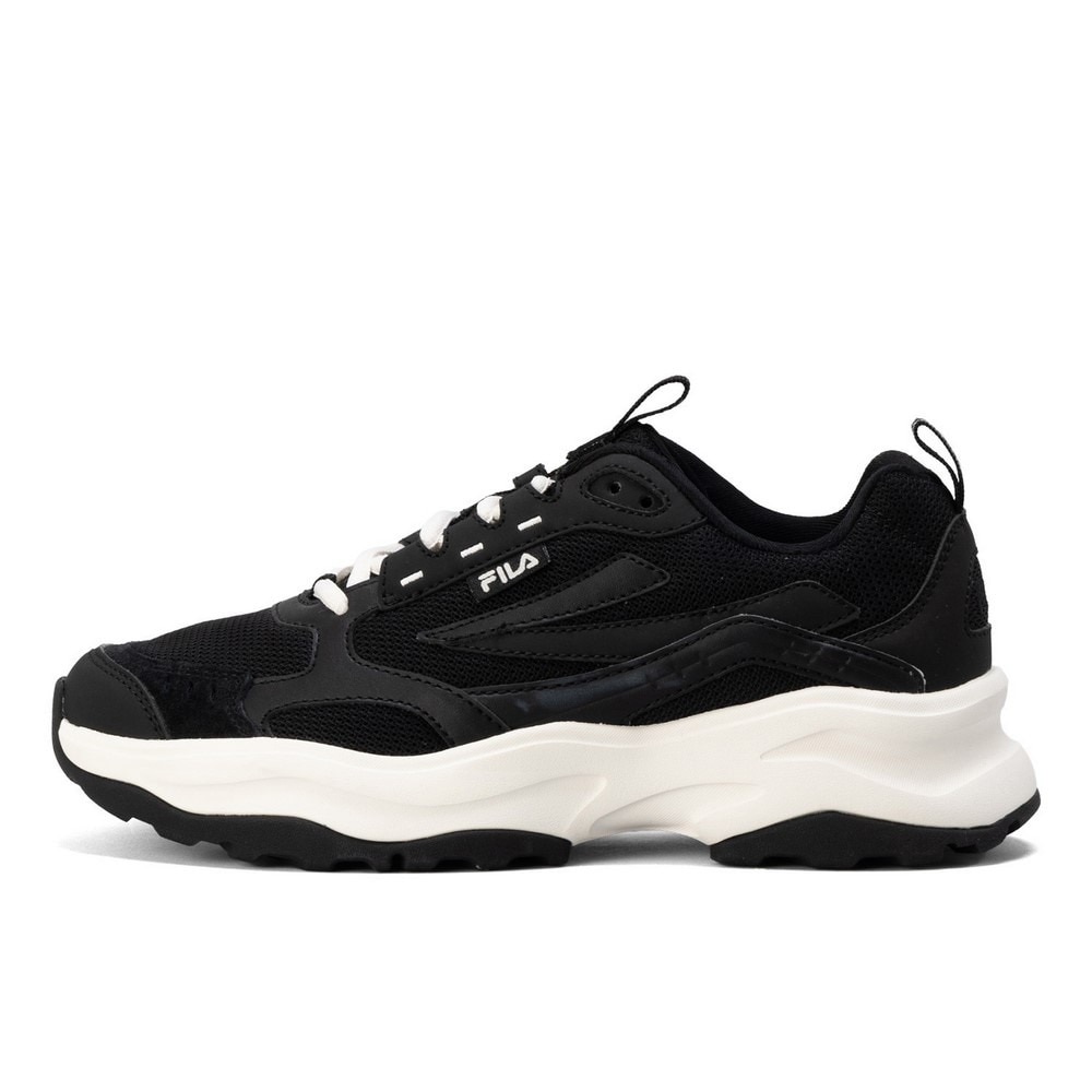 フィラ（FILA）（レディース）カジュアルシューズ ウッドブロック v2 ブラック 1RM02749G013 スニーカー スポーツ