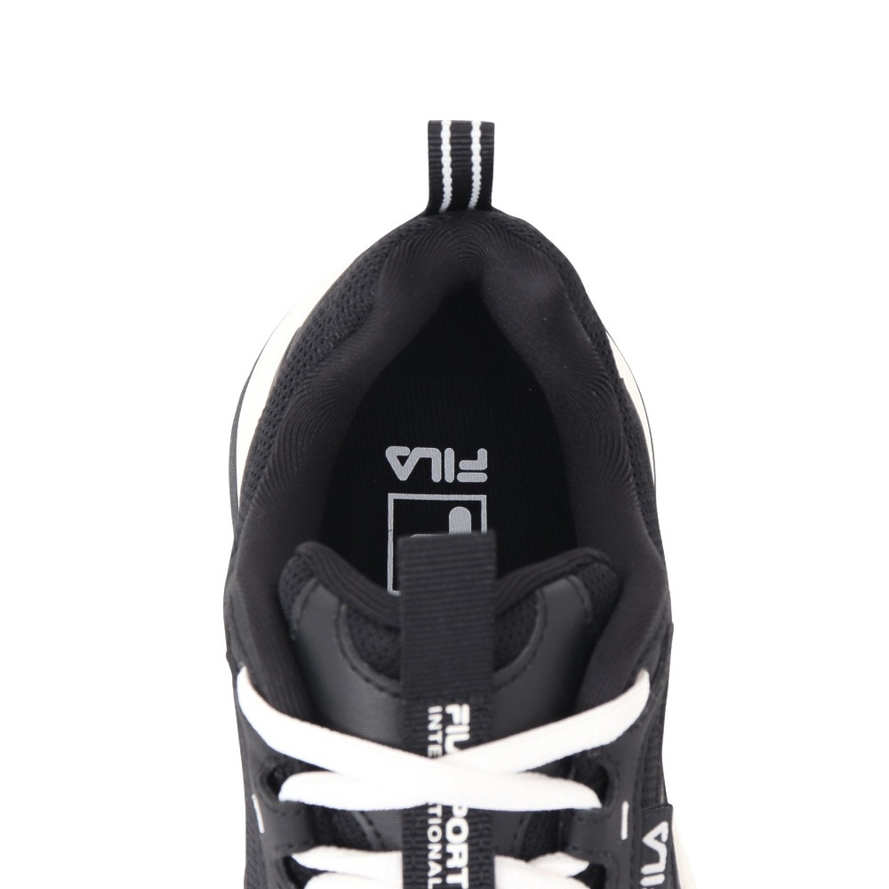 フィラ（FILA）（レディース）カジュアルシューズ ウッドブロック v2 ブラック 1RM02749G013 スニーカー スポーツ