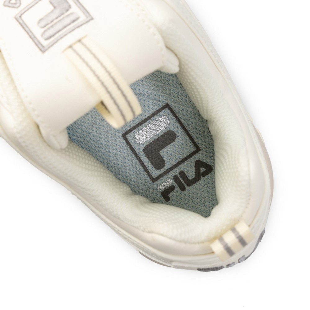 フィラ（FILA）（レディース）カジュアルシューズ ディスラプター 2 オフホワイト USS25007103 スニーカー スポーツ