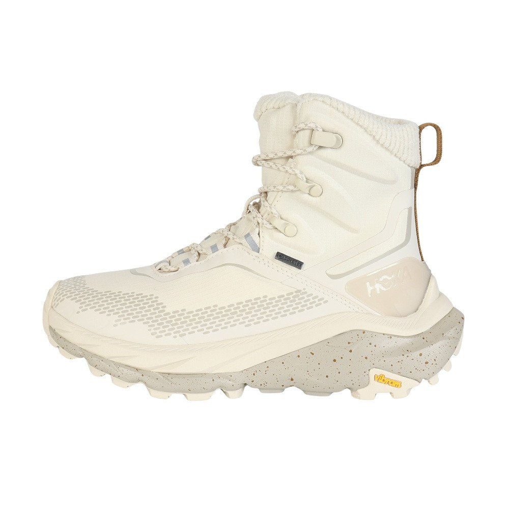 ホカ（HOKA）（レディース）ハイキングシューズ カハ 2 フロスト ゴアテックス アイボリー 1155195-OKS ブーツ アウトドア