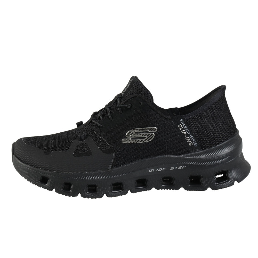 スケッチャーズ（SKECHERS）（レディース）カジュアルシューズ スリップインズ グライドステップ プロ ブラック 150420-BBK スニーカー