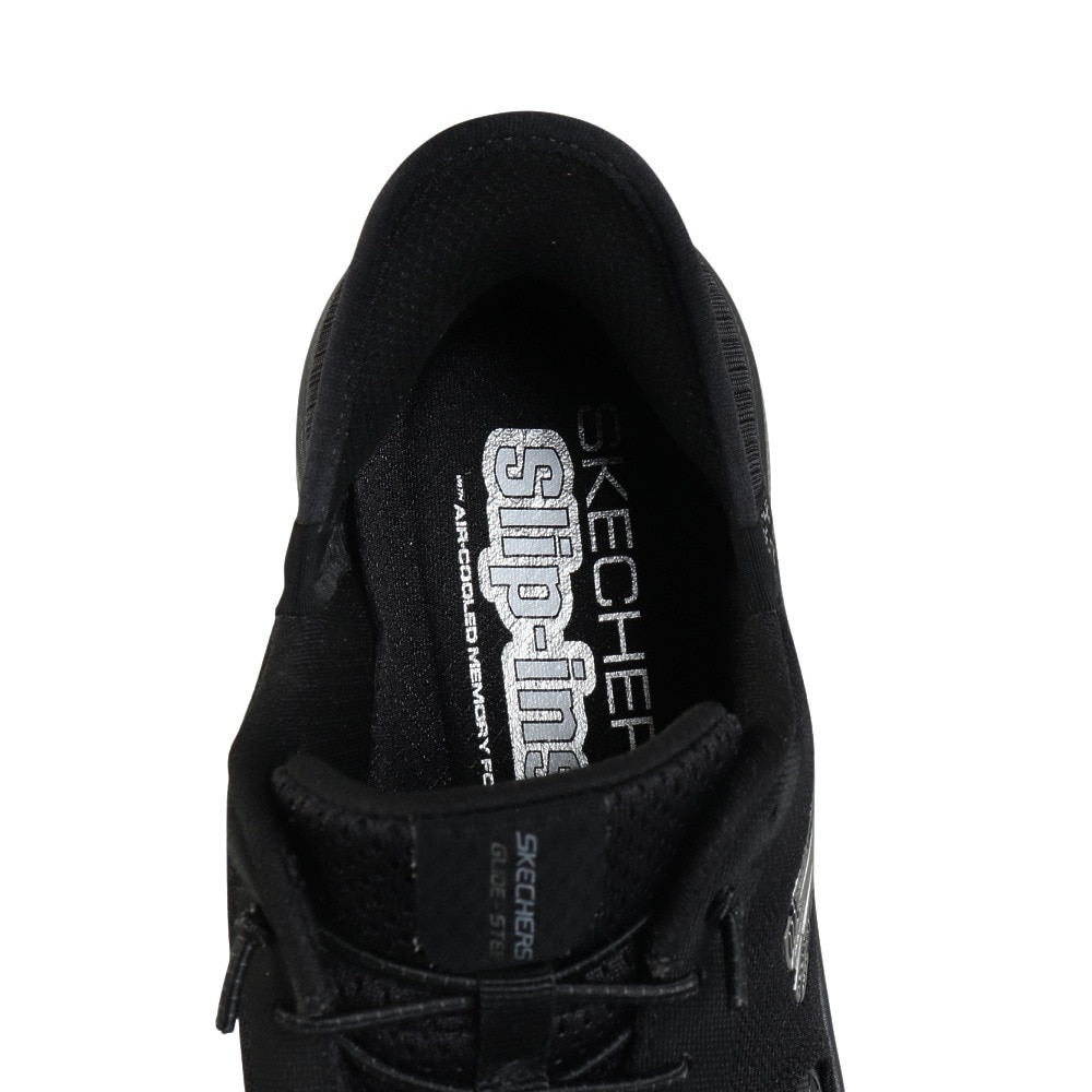 スケッチャーズ（SKECHERS）（レディース）カジュアルシューズ スリップインズ グライドステップ プロ ブラック 150420-BBK スニーカー