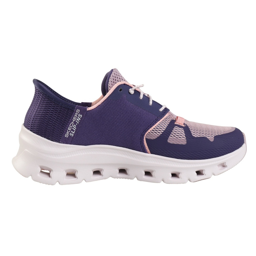 スケッチャーズ（SKECHERS）（レディース）カジュアルシューズ スリップインズ グライドステップ プロ パープル 150420-PRCL スニーカー