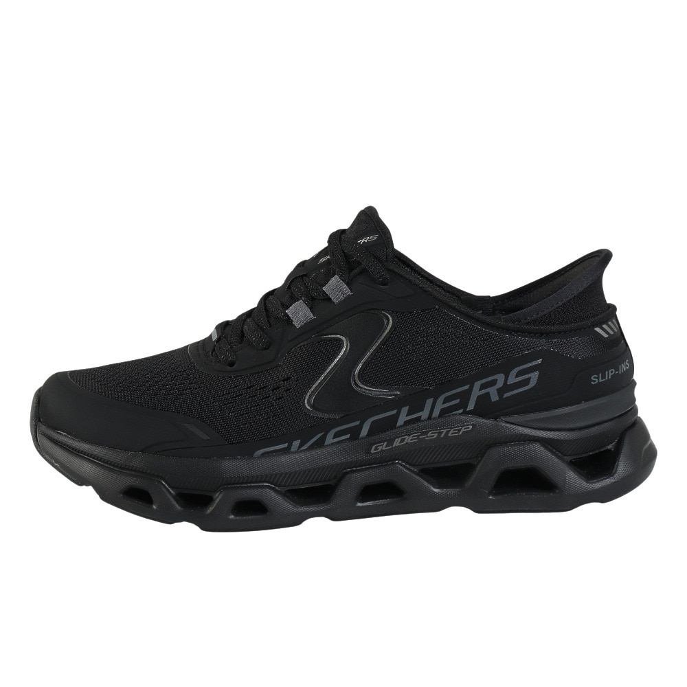 スケッチャーズ（SKECHERS）（レディース）カジュアルシューズ スリップインズ グライドステップ アルタス ブラック 150510-BBK