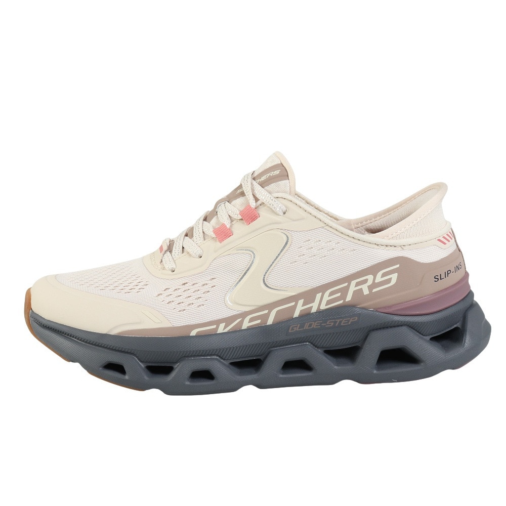 スケッチャーズ（SKECHERS）（レディース）カジュアルシューズ スリップインズ グライドステップ アルタス ベージュ 150510-NTGY